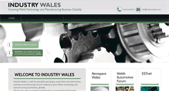 Desktop Screenshot of industrywales.com