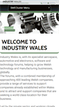 Mobile Screenshot of industrywales.com