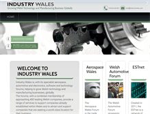 Tablet Screenshot of industrywales.com